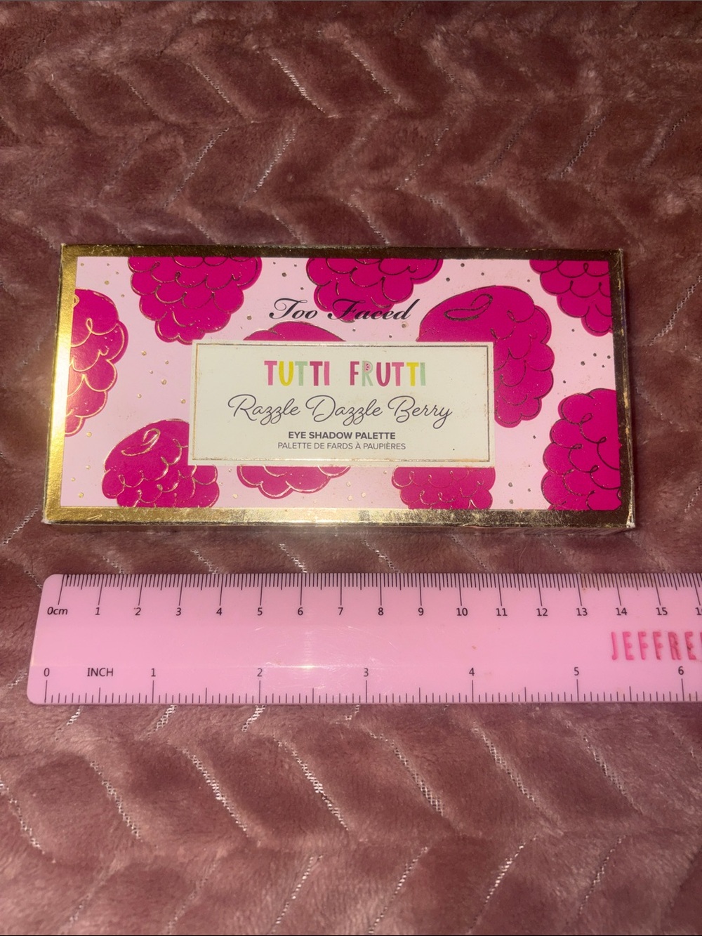 Too Faced Tutti Frutti Razzle Dazzle Berry Eyeshadow Palette ~ Discontinued